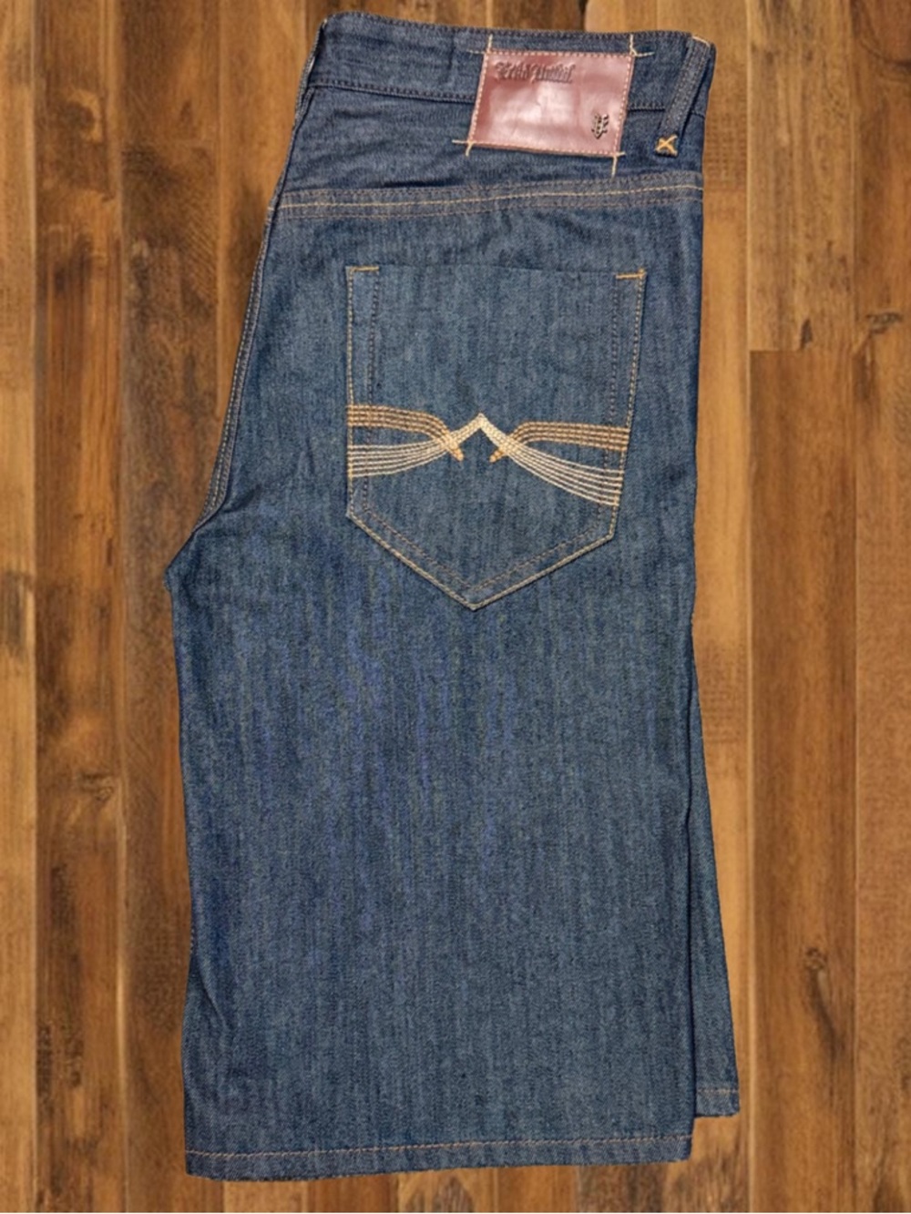 Vintage Ecko Unltd. Denim Shorts Dark Wash Y2K Streetwear Baggy
